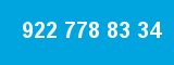922 778 83 34